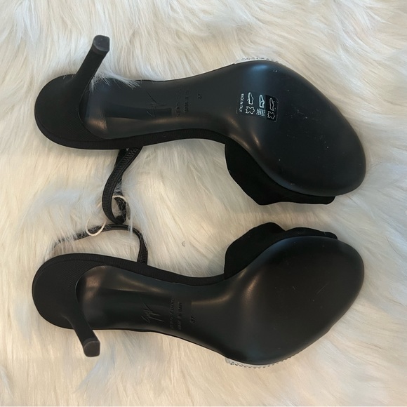 Authentic Giuseppe Zanotti women’s Swarovski crystal sling back heels sandals - Picture 7 of 7